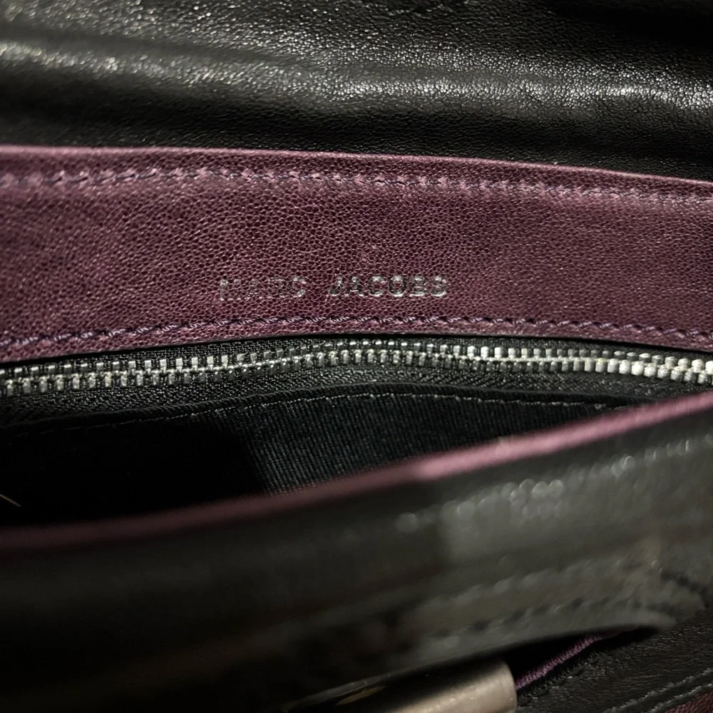 94 | 🍁🍁Marc Jacobs Daydream Eugenie Honeydew Clutch in Dark Purple - Picture 6 of 7